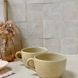 Stoneware mugs