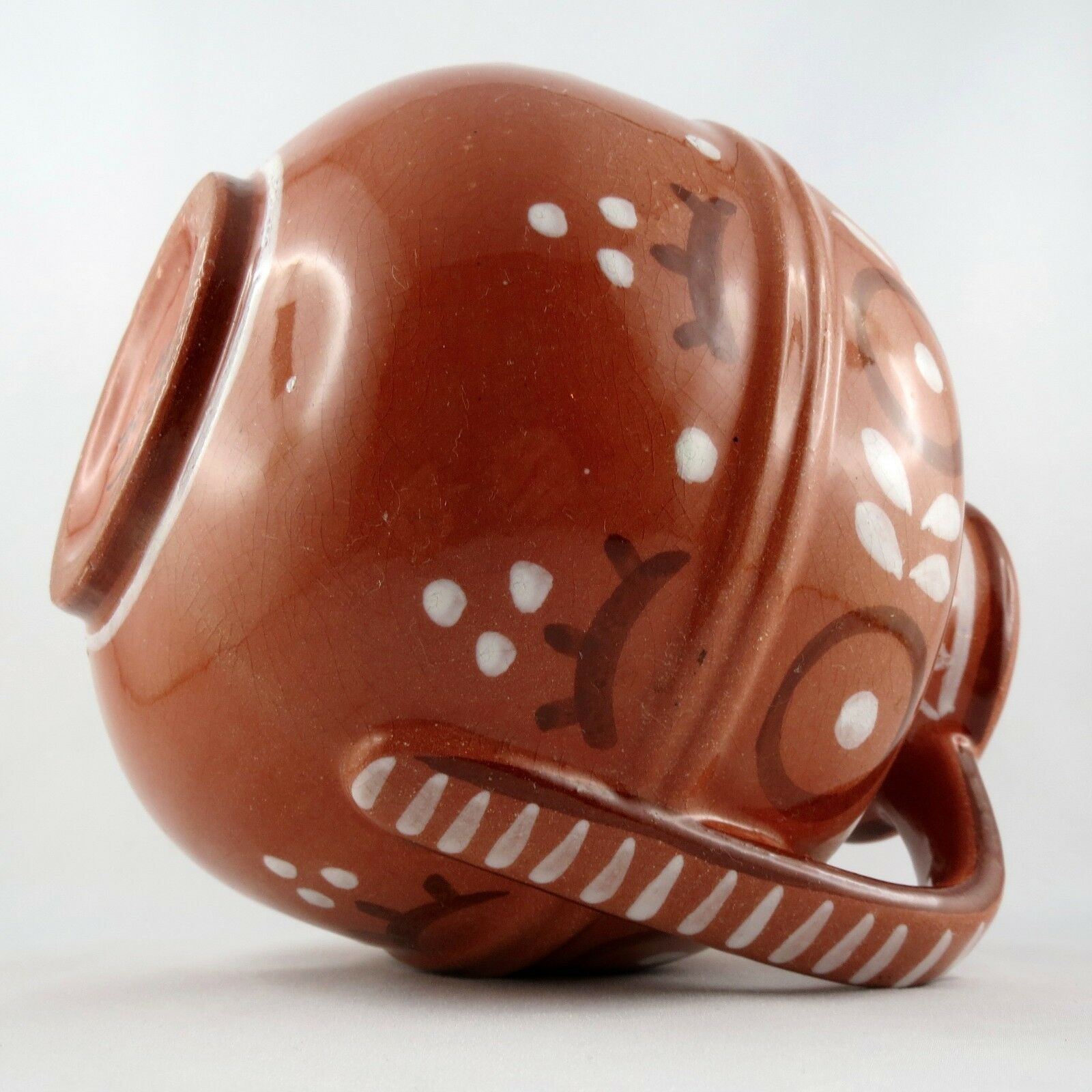 Quimper hb henriot art/deco/odetta/ceramic 20th ear vase