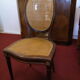 Set de 4 chaises cannées de style Louis XVI
