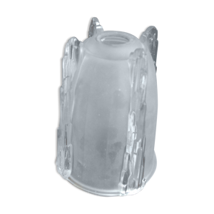 Tulipe art déco verre