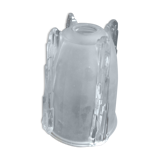 Tulip art deco opalescent glass by EJC Ezan model stalactites