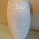Ovoid vase in white ceramic pr Bay Keramik / vintage 60s-70s