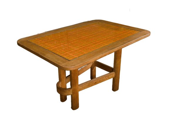 Table par Guillerme et Chambron pour Votre Maison 1950