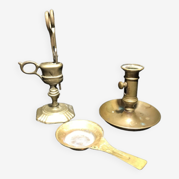 Candle holder and its accessories