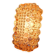 Amber bubble glass wall light, design Helena Tynell, 1970