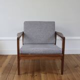 Fauteuil scandinave en teck, 1960