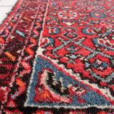 Distressed antique Persian Hamadan runner 2.8' x 9.11' - circa 1920 (1C1199)