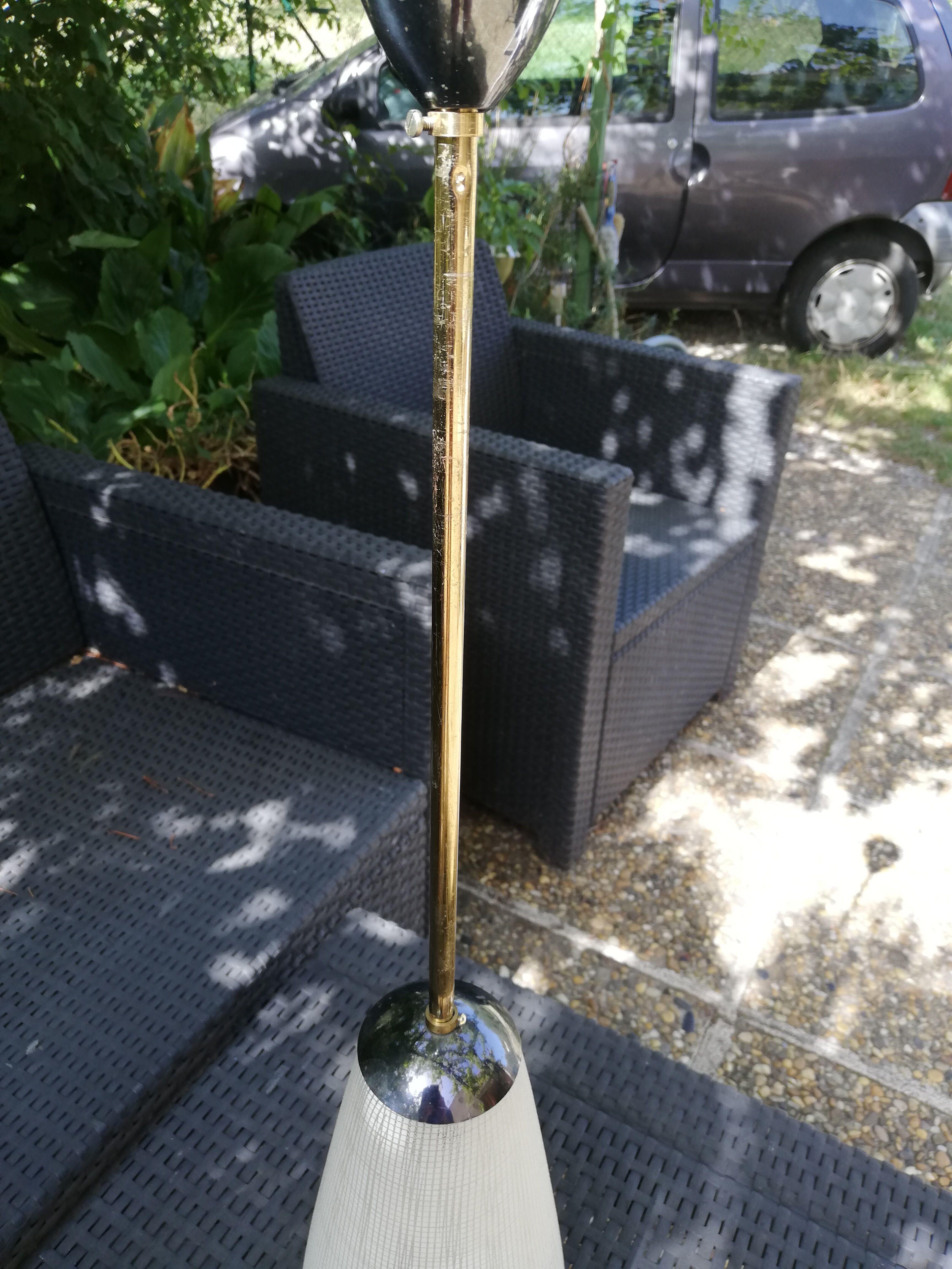 Suspension "goutte d'eau" années 60