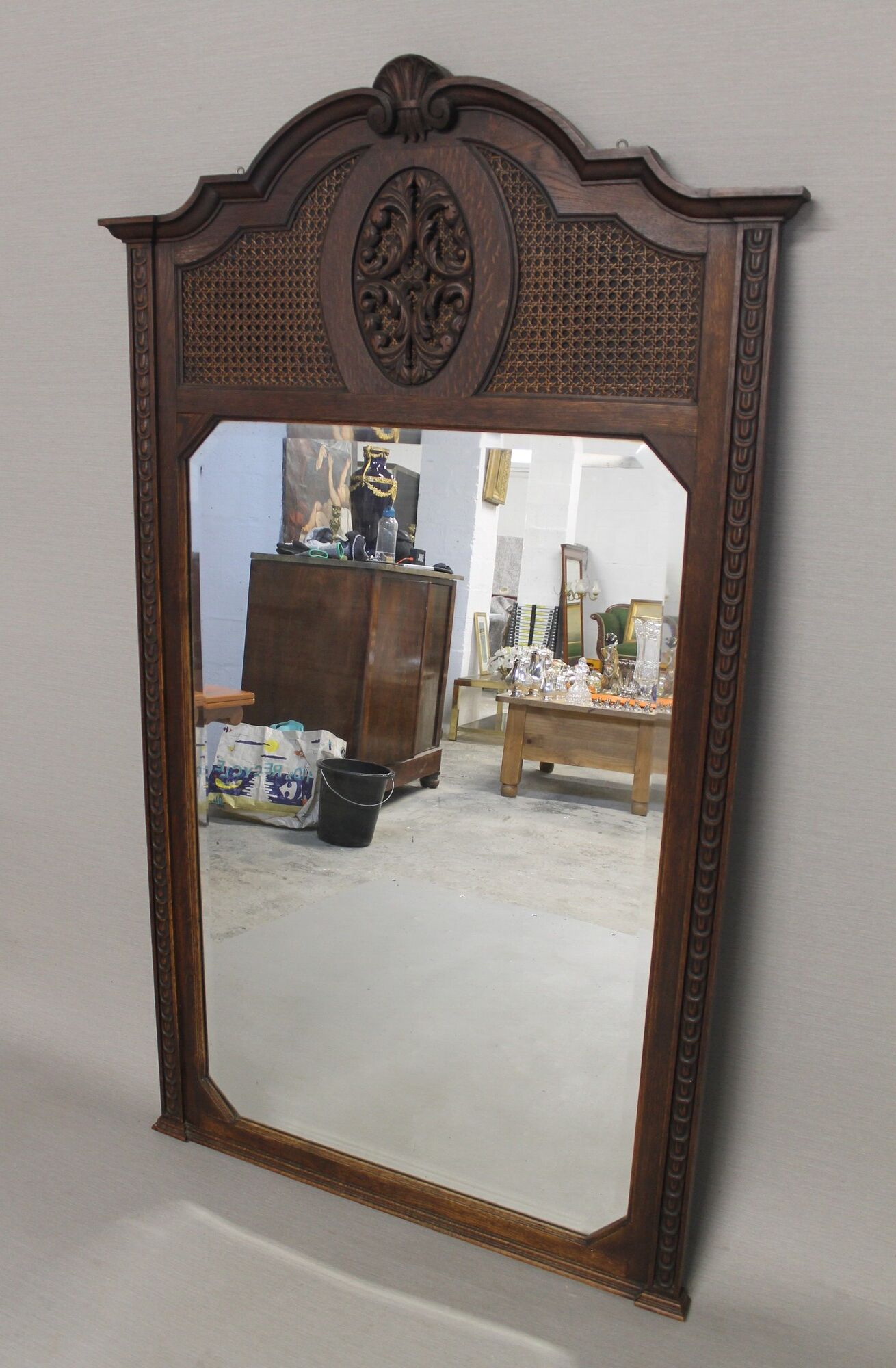 Beveled mirror of louis xv style - early twentieth century