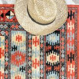 Vintage silk and cotton carpets
