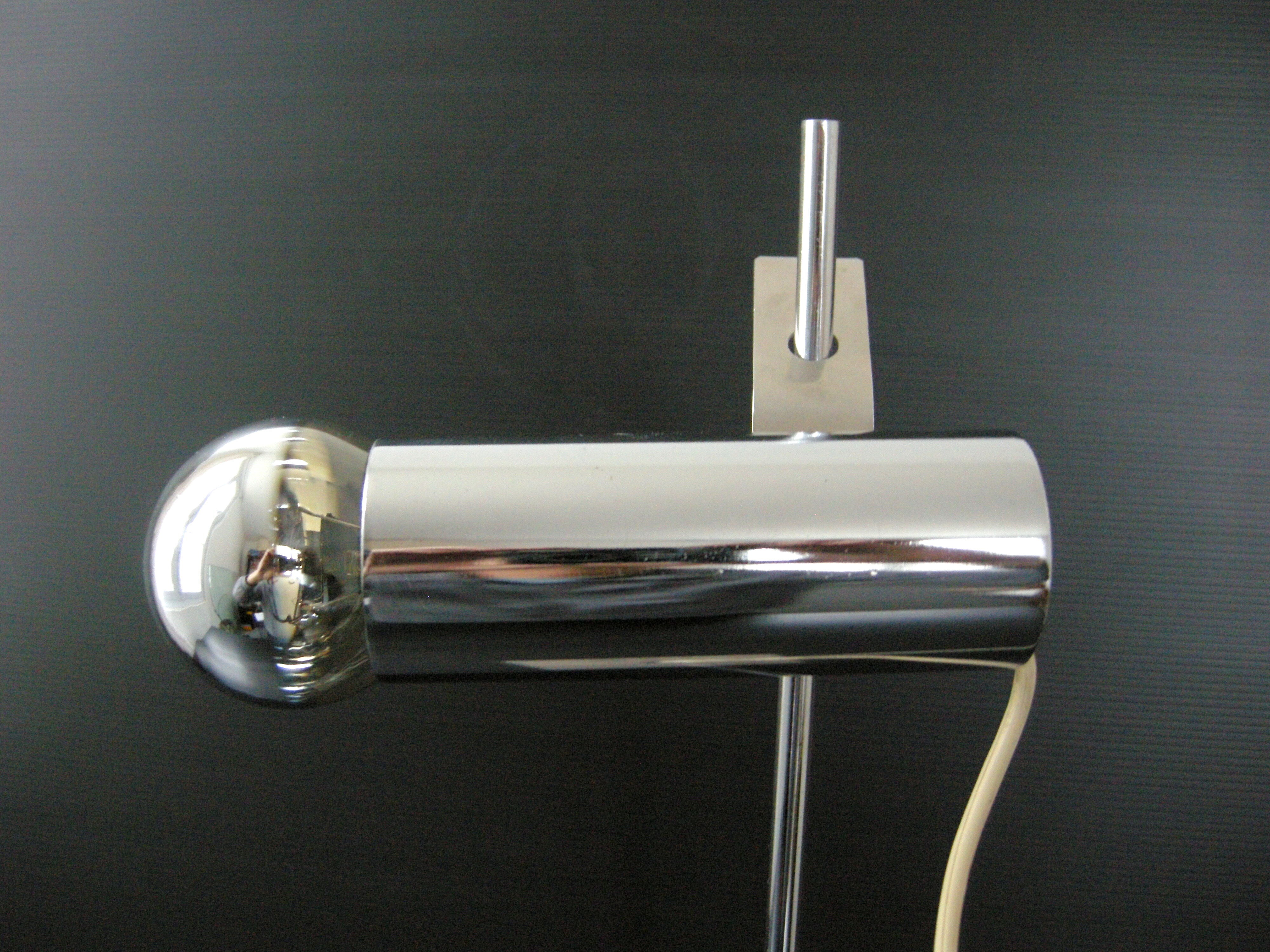 Vintage lamp 1970 chrome space age