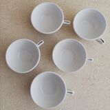 5 coffee cups 1950s