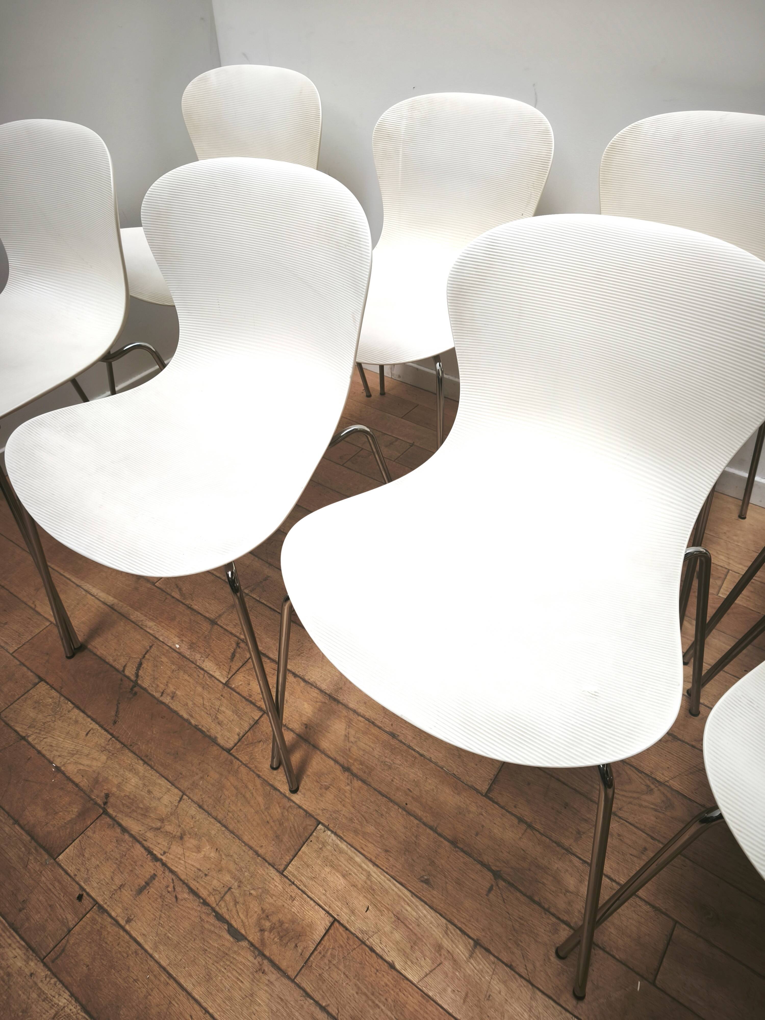 Set of 8 NAP KS50 chairs, Fritz Hansen