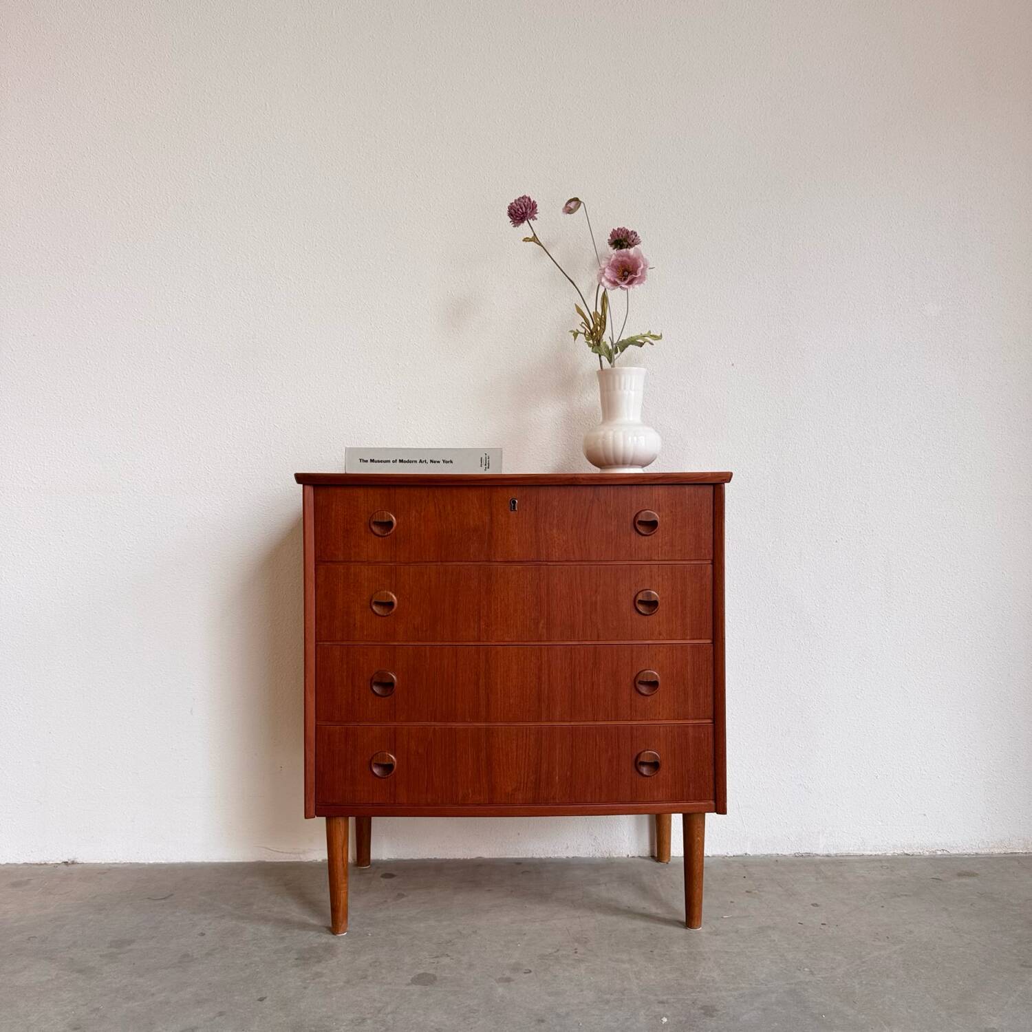 Danish vintage chest of drawers teak