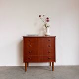 Danish vintage chest of drawers teak