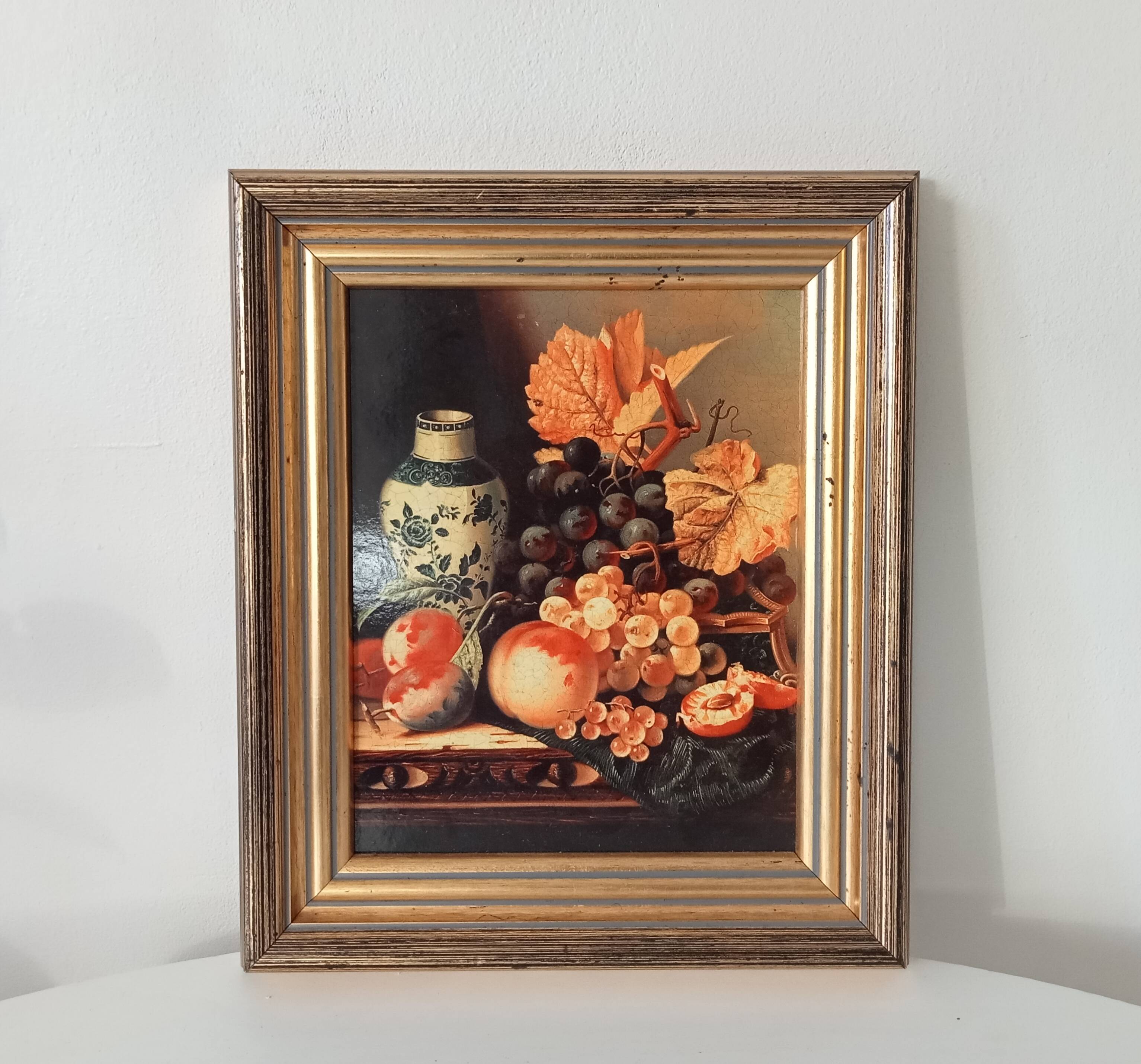 Still life painting, oil painting