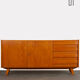 Oak row by Jiroutek for Interier Praha, model U-460, 1960