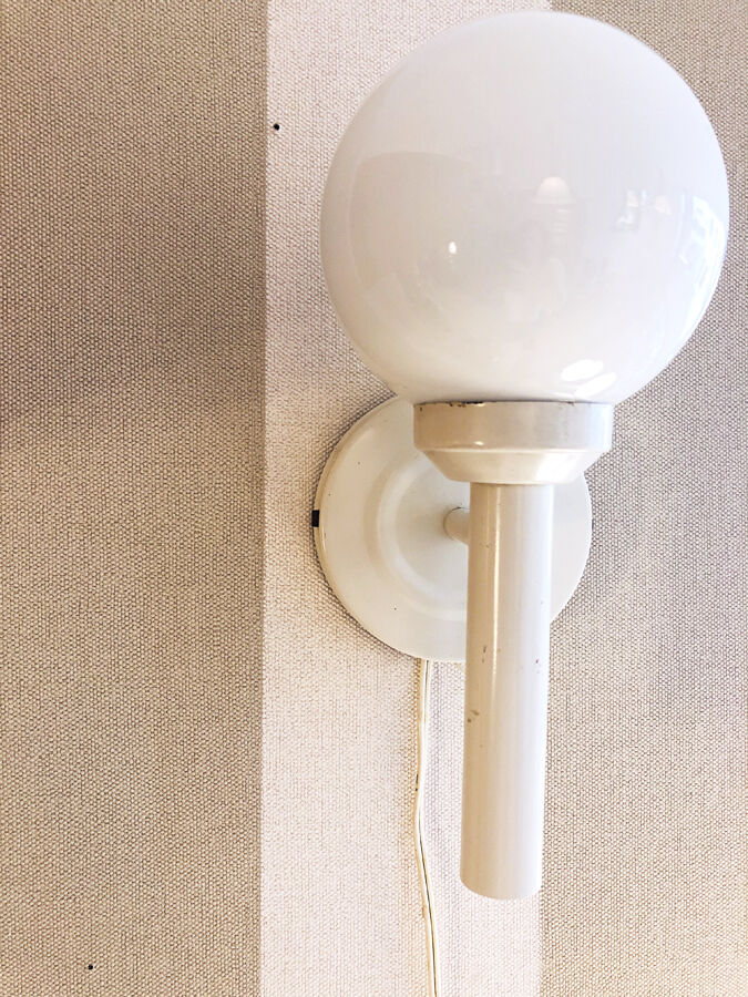 Pair of Abo Randers wall lights, 1970