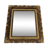 Gilded wood mirror 90x80