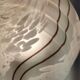 Postmodern murano glass table lamp