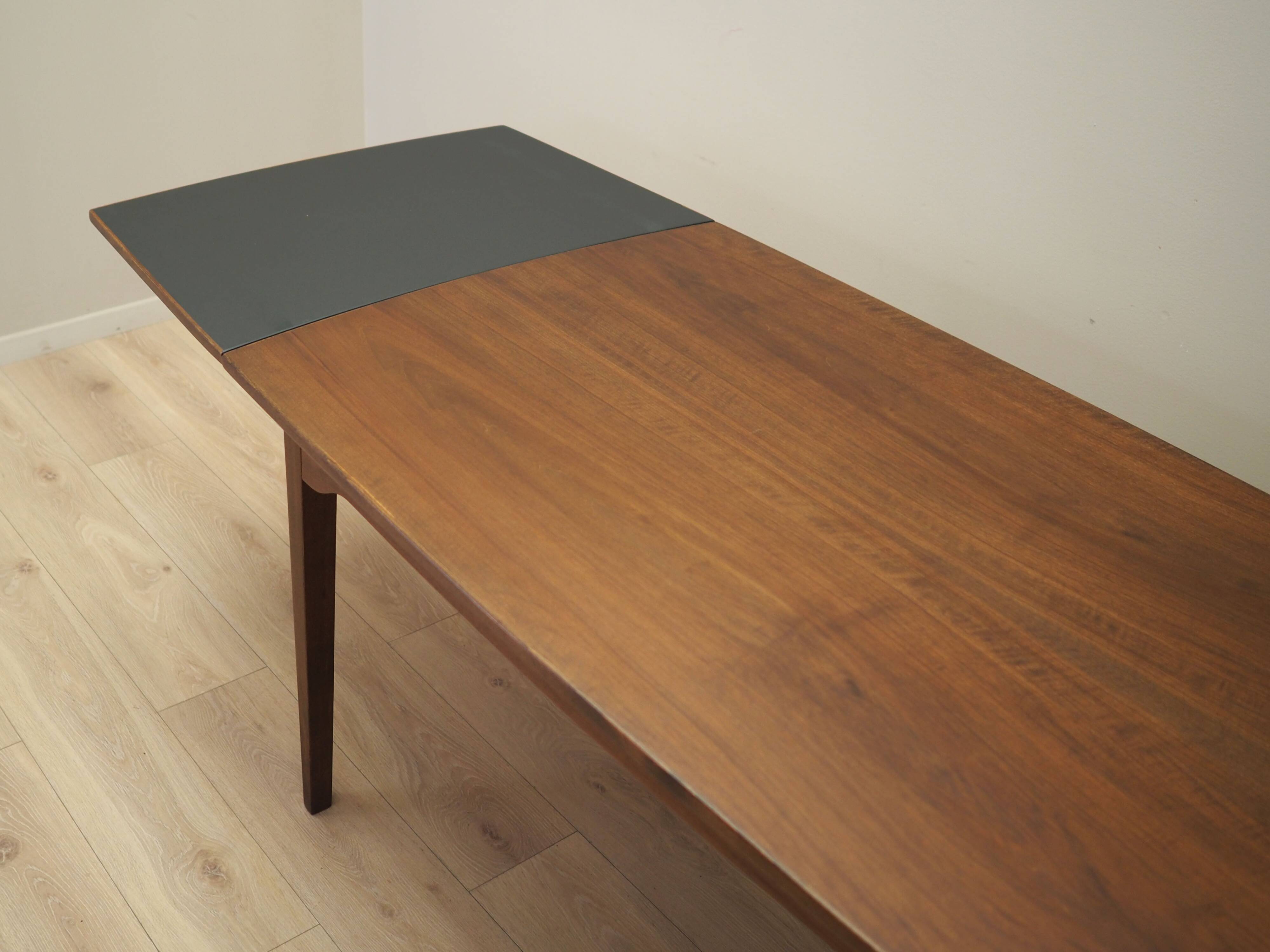 Walnut table, Danish design, 1970s, production: Denmark