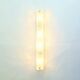Mid-Century XL Tubular Murano Glass Wall Light - Hillebrand, Germany, 1970s