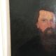 Portrait huile XIX