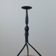 Vintage Mid Century brutalist handforged candleholder