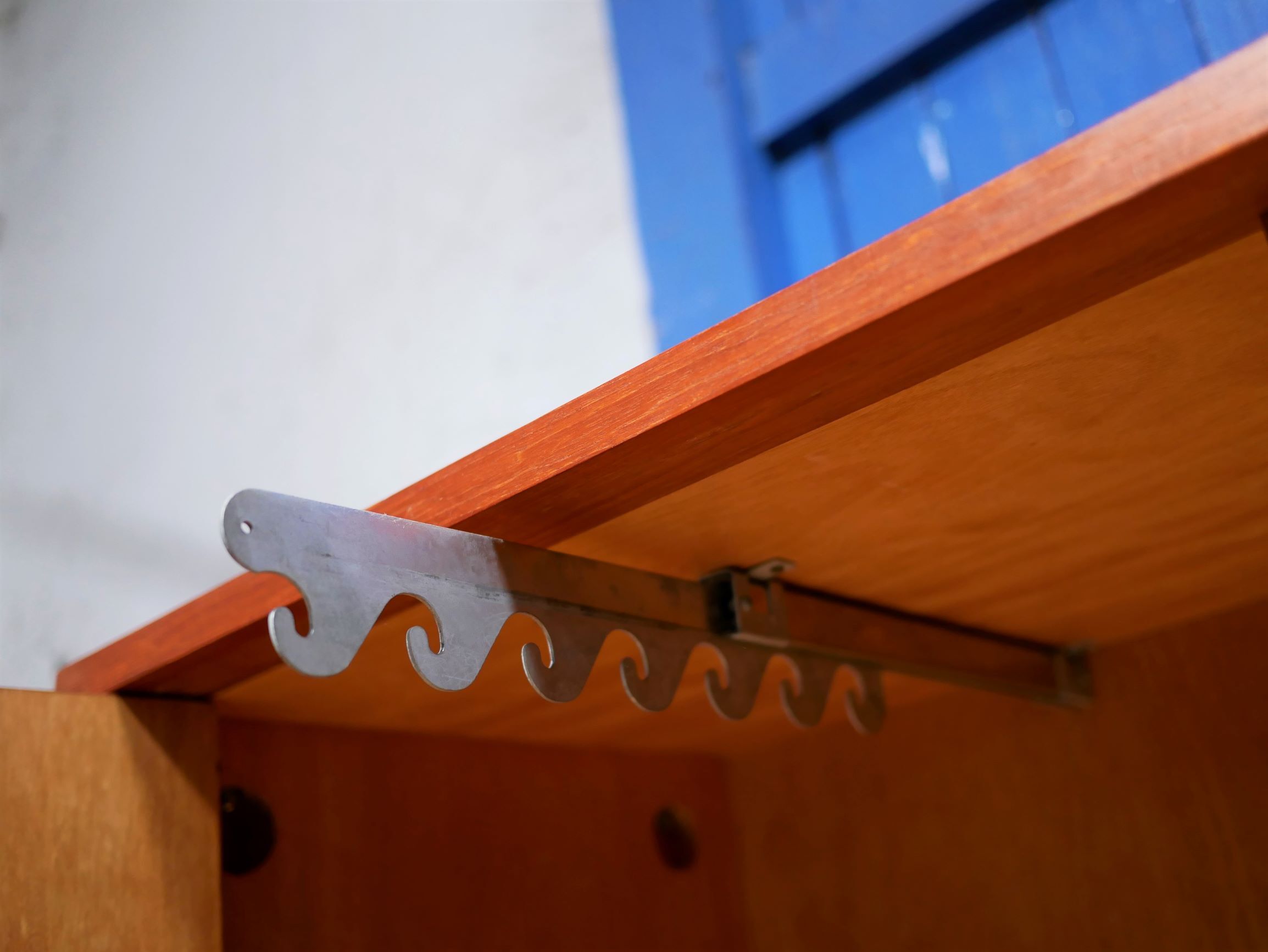 Vintage teak wardrobe