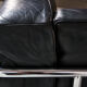 Fauteuil en cuir LC3 de Le Corbusier pour Cassina