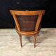 Louis XVI style office chair, fully caned
