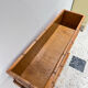 Vintage rattan planter