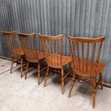 4 chaises style western Baumann