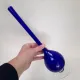 Royal blue opaline single flower vase
