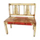 Old bench in teak