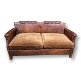 Sofa and 2 club armchairs
