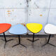 Bar tables in iron and ant Italy 60s