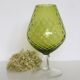 Empoli glass vase, vintage