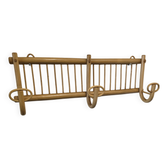 Porte manteau en rotin vintage