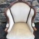 Fauteuil bergère à oreilles Louis XV