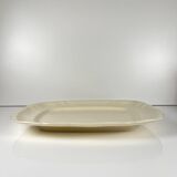 Large rectangular Sarreguemines cream dish, early 20th century.