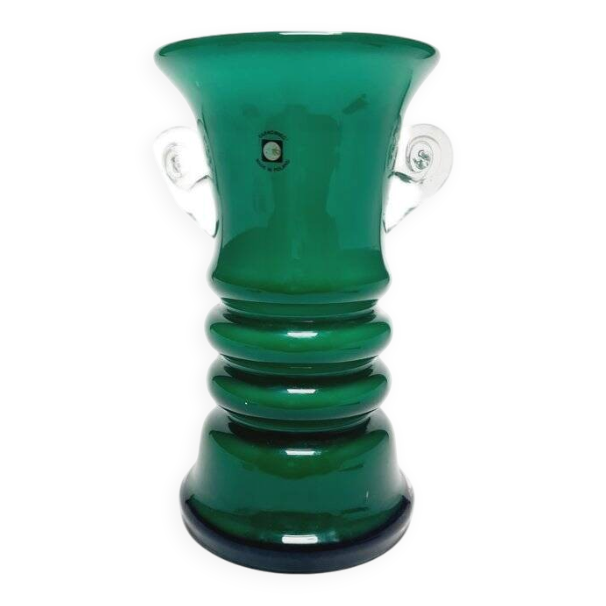 Vintage Polish vase from HSG Tarnowiec, 1970s