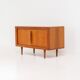 Buffet en teck Svend Dyrlund avec portes tambour