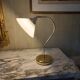 Lampe vintage opaline