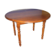Round table in massive alene