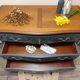 Birch wood chest of drawers