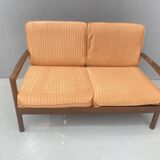 Canapé deux places de style scandinave, années 1980