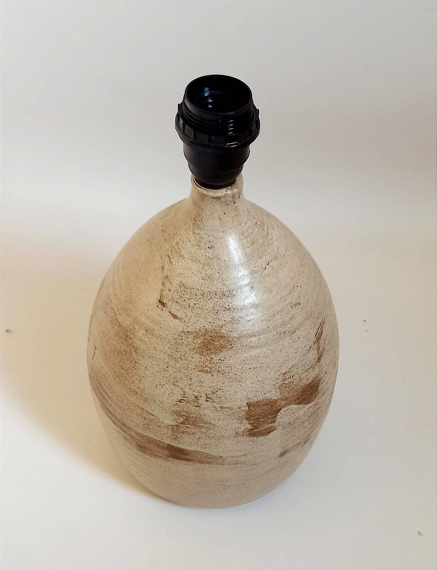 Daris ceramic lamp 1970s Height 51.5 cm