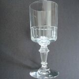 Ensemble de 6 verres en cristal taillé