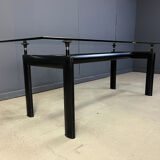 LC6 dining table by Le Corbusier for Cassina, 1990s